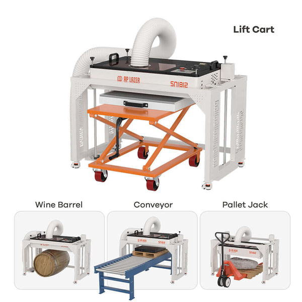 AP Lazer® SN1812LR CO2 Laser Machine