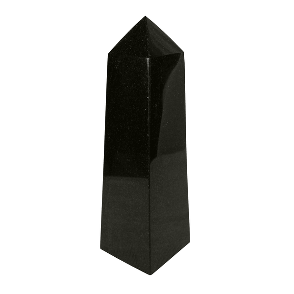 Jet Black Granite Obelisk