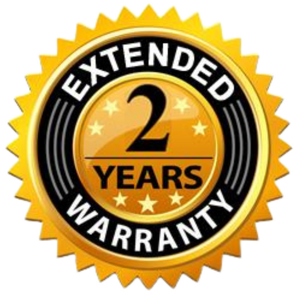 Extended Warranty 2 years.