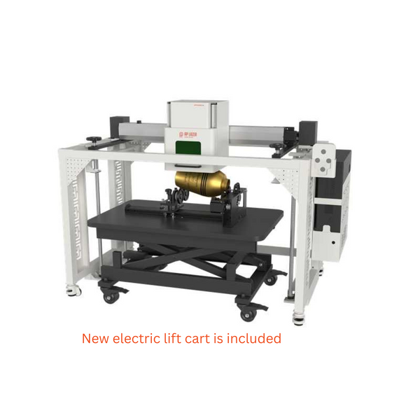 Galvo Low-Rider Fiber Laser Marking Machine