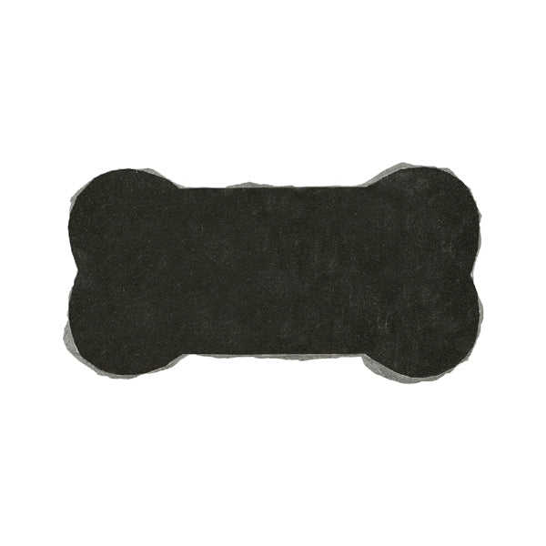 Jet Black Granite Pet Bone Marker